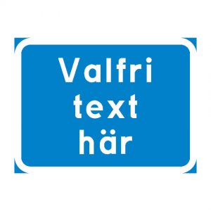 T22 Tilläggstavla med valfri text - Bild 3