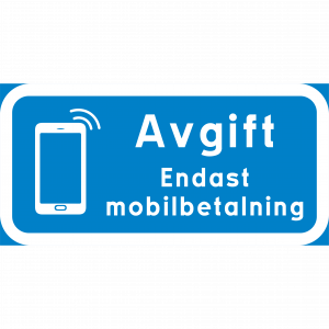 Avgift - Endast mobilbetalning